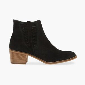 new Paul Green Vienna Chelsea Boot (Women) black soft suede  (251)